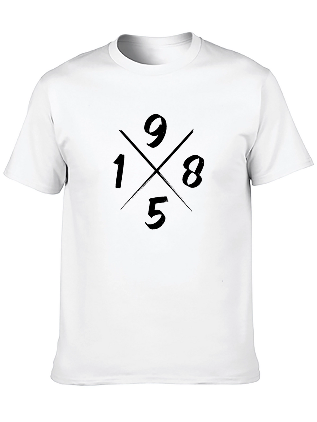Black 1985 Graphic Tee Shirt