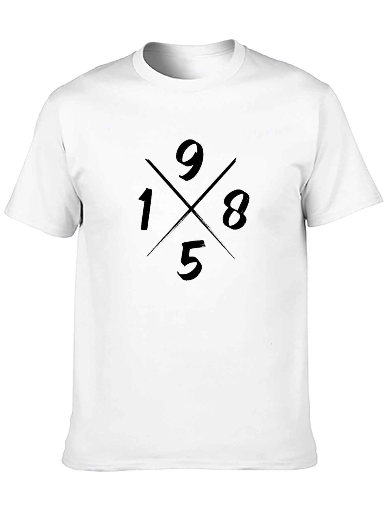 Black 1985 Graphic Tee Shirt