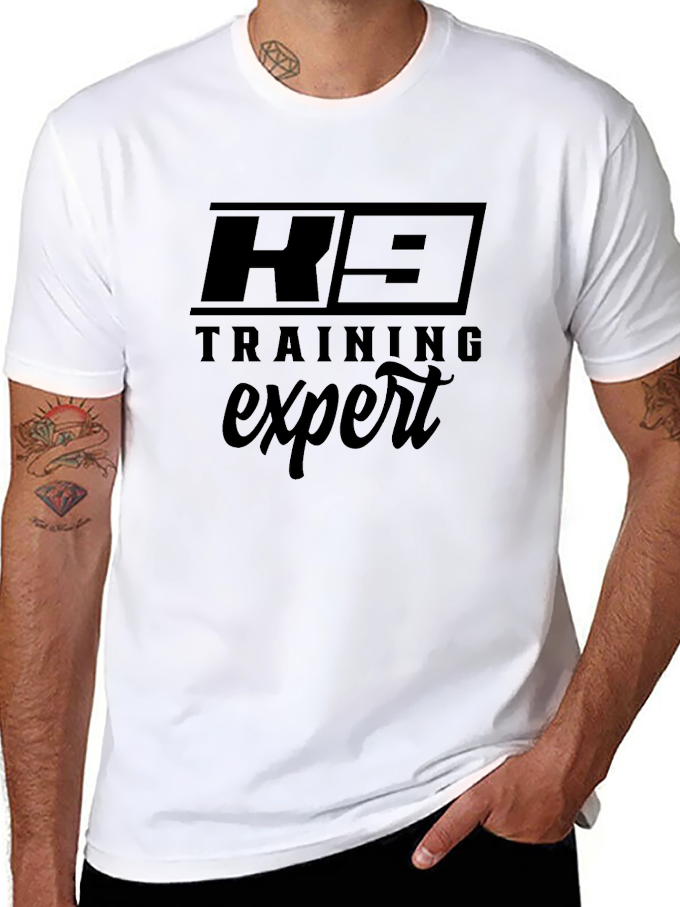 K9 Training Expert Black T-Shirt