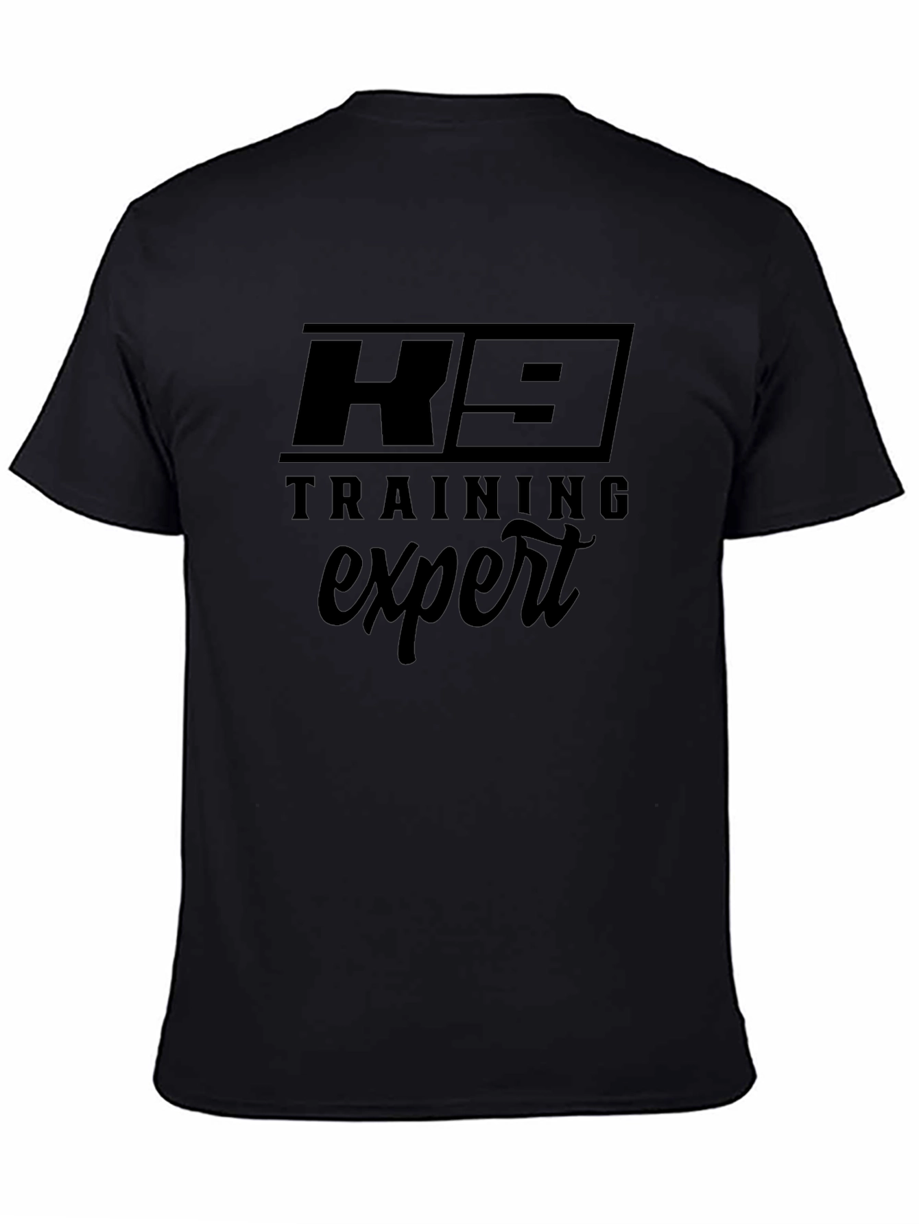 K9 Training Expert Black T-Shirt