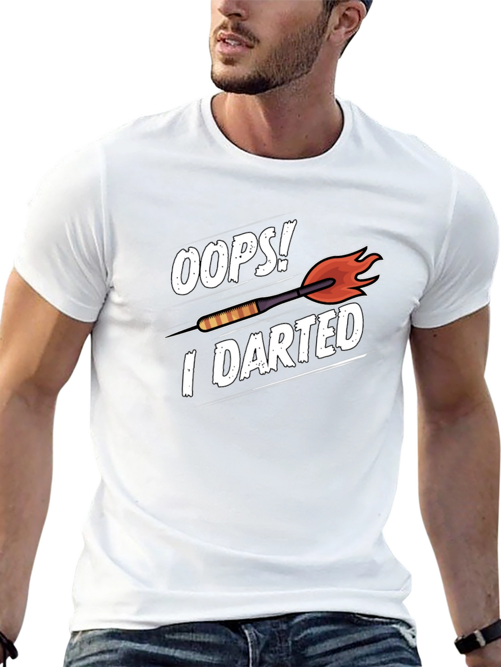 Oops! I Darted Funny Dart T-Shirt