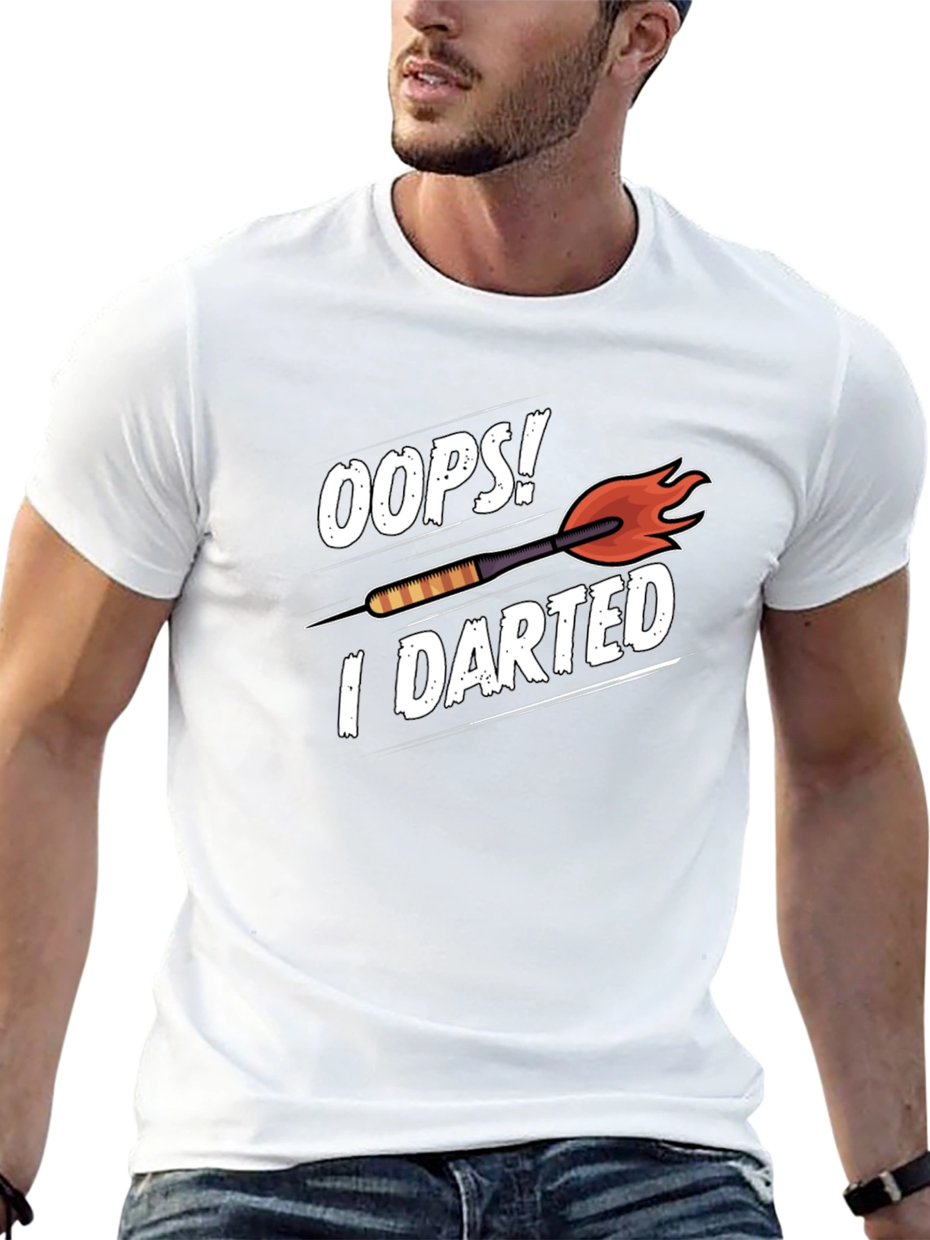 Oops! I Darted Funny Dart T-Shirt