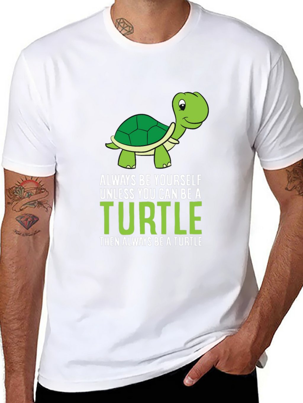 Funny Turtle T-Shirt - Always Be Yourself