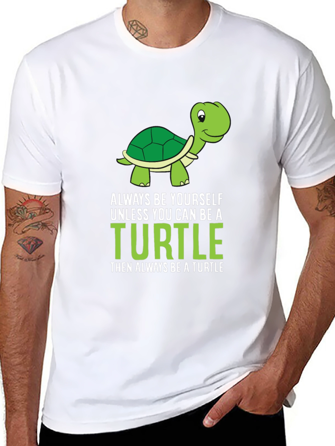 Funny Turtle T-Shirt - Always Be Yourself
