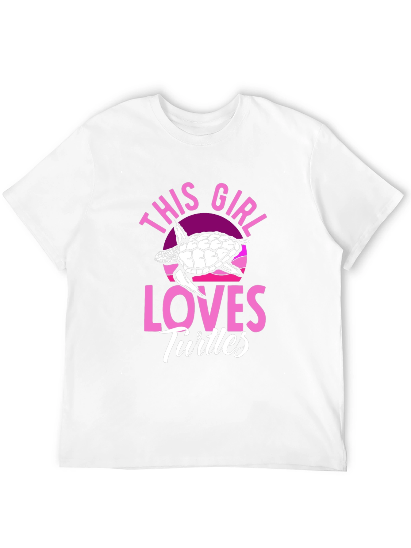 This Girl Loves Turtles T-Shirt - Black