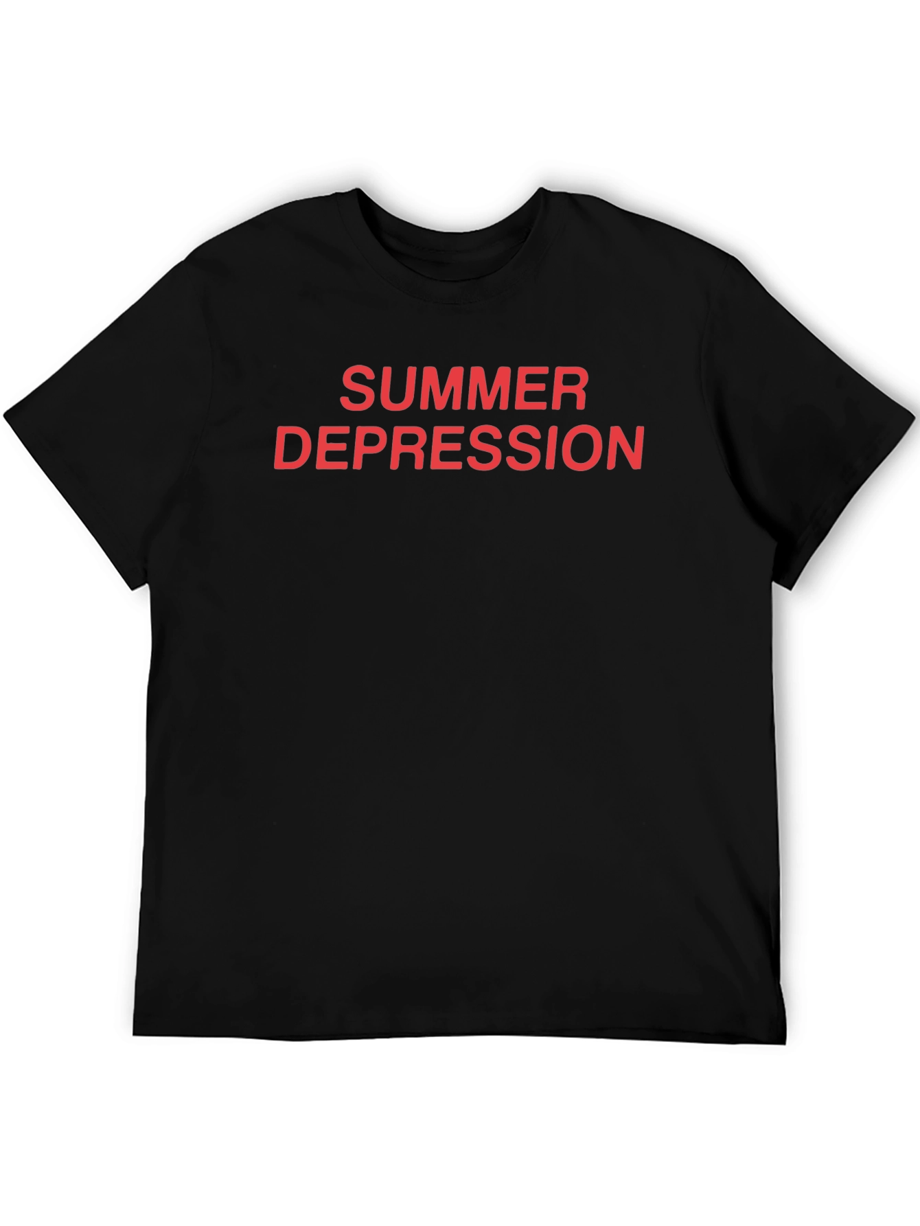 Summer Depression Graphic Tee - Bold Statement Shirt