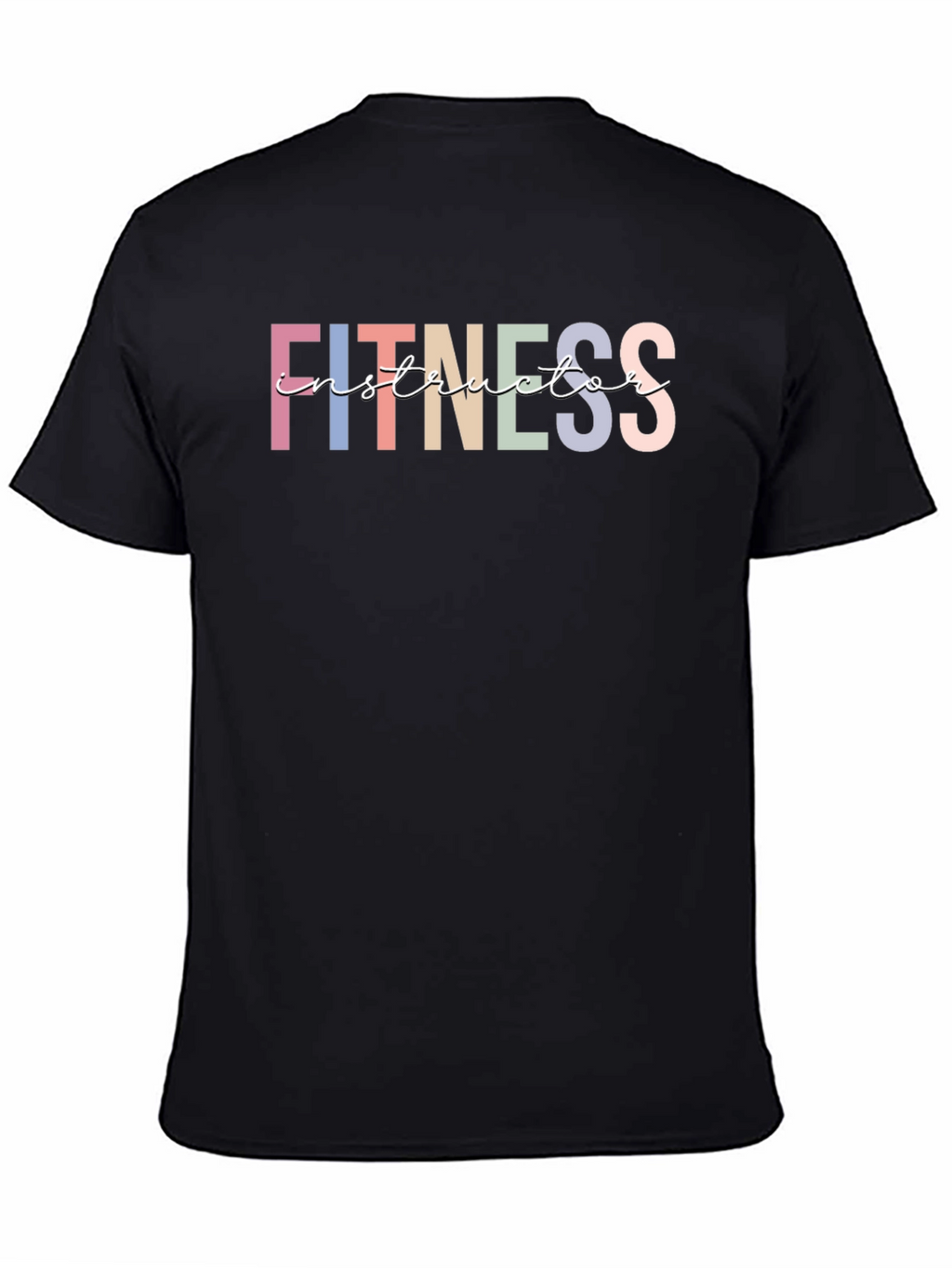 Fitness Instructor Graphic Tee - Unisex Black T-Shirt