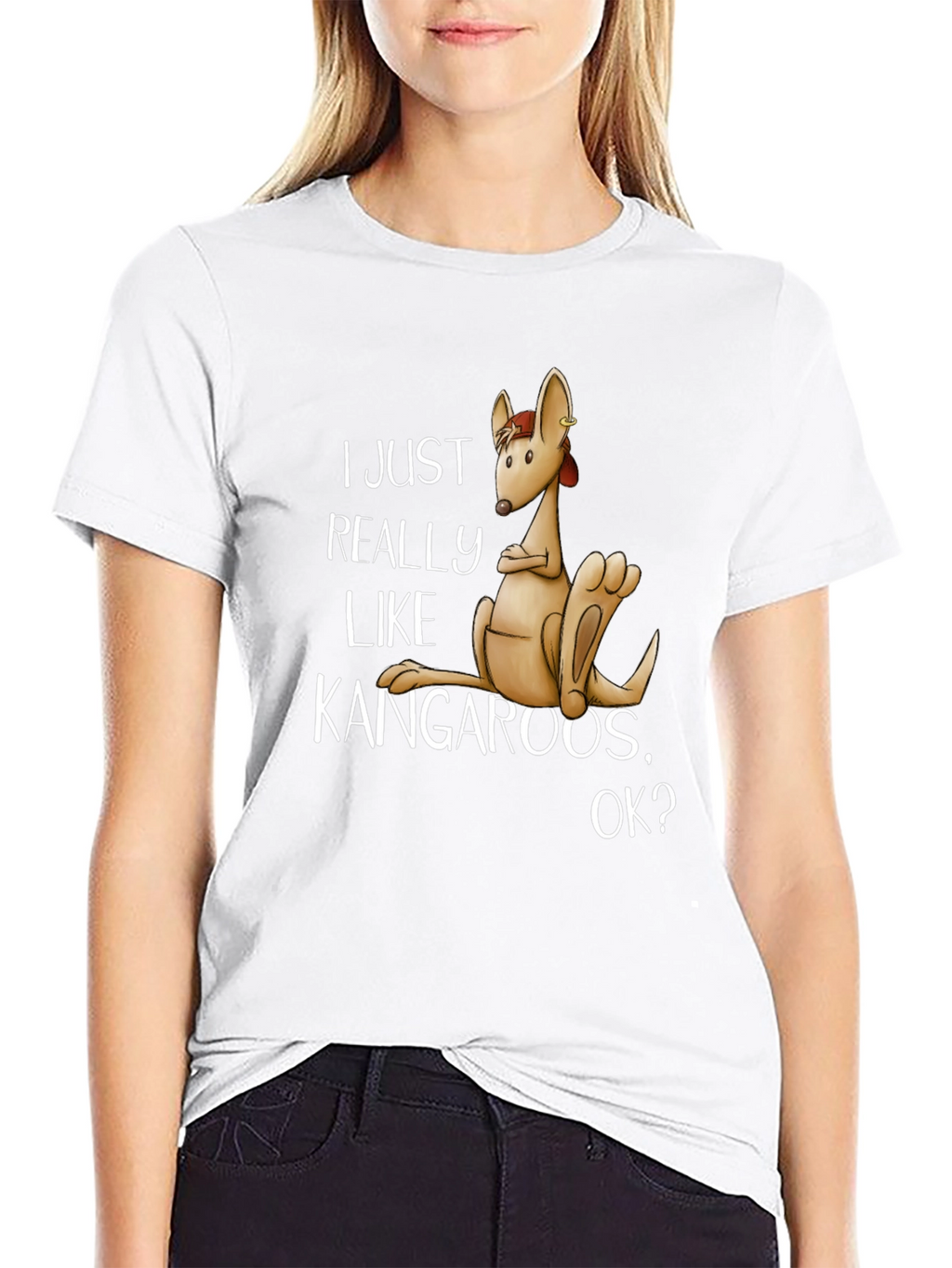 Funny Kangaroo T-Shirt - I Just Really Like Kangaroos