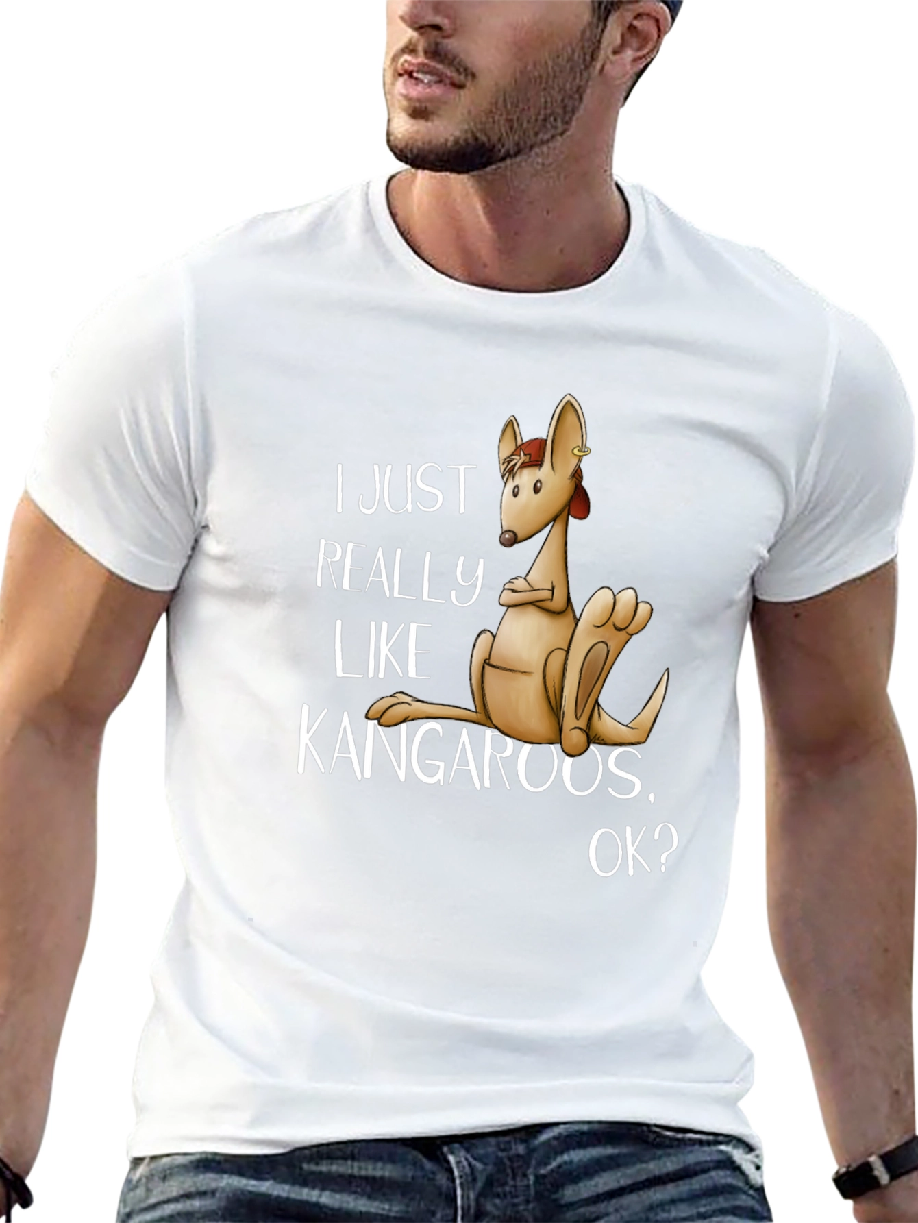 Funny Kangaroo T-Shirt - I Just Really Like Kangaroos