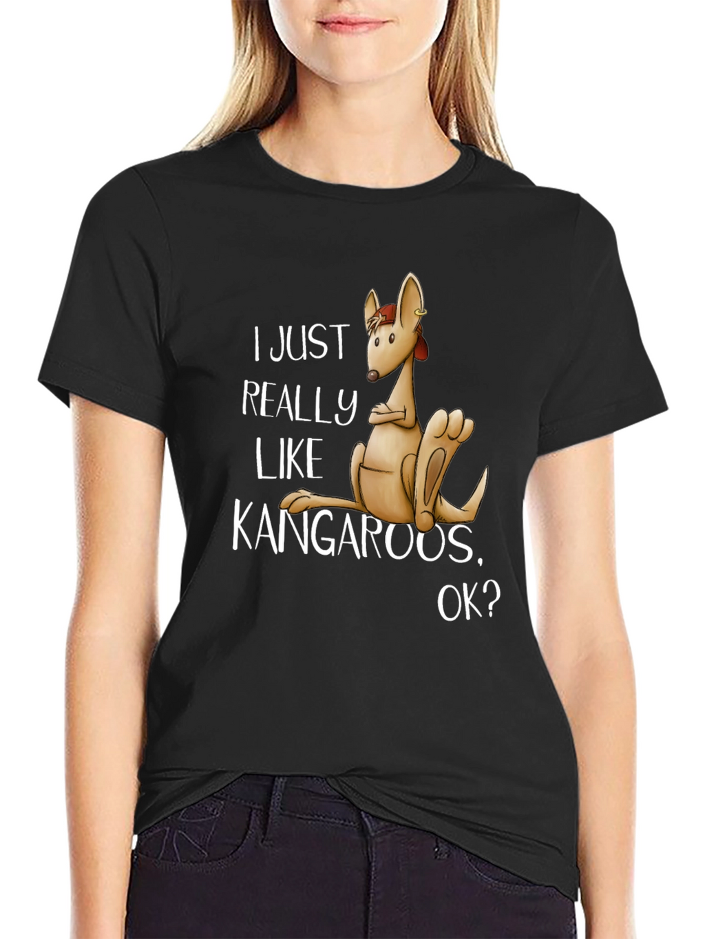 Funny Kangaroo T-Shirt - I Just Really Like Kangaroos