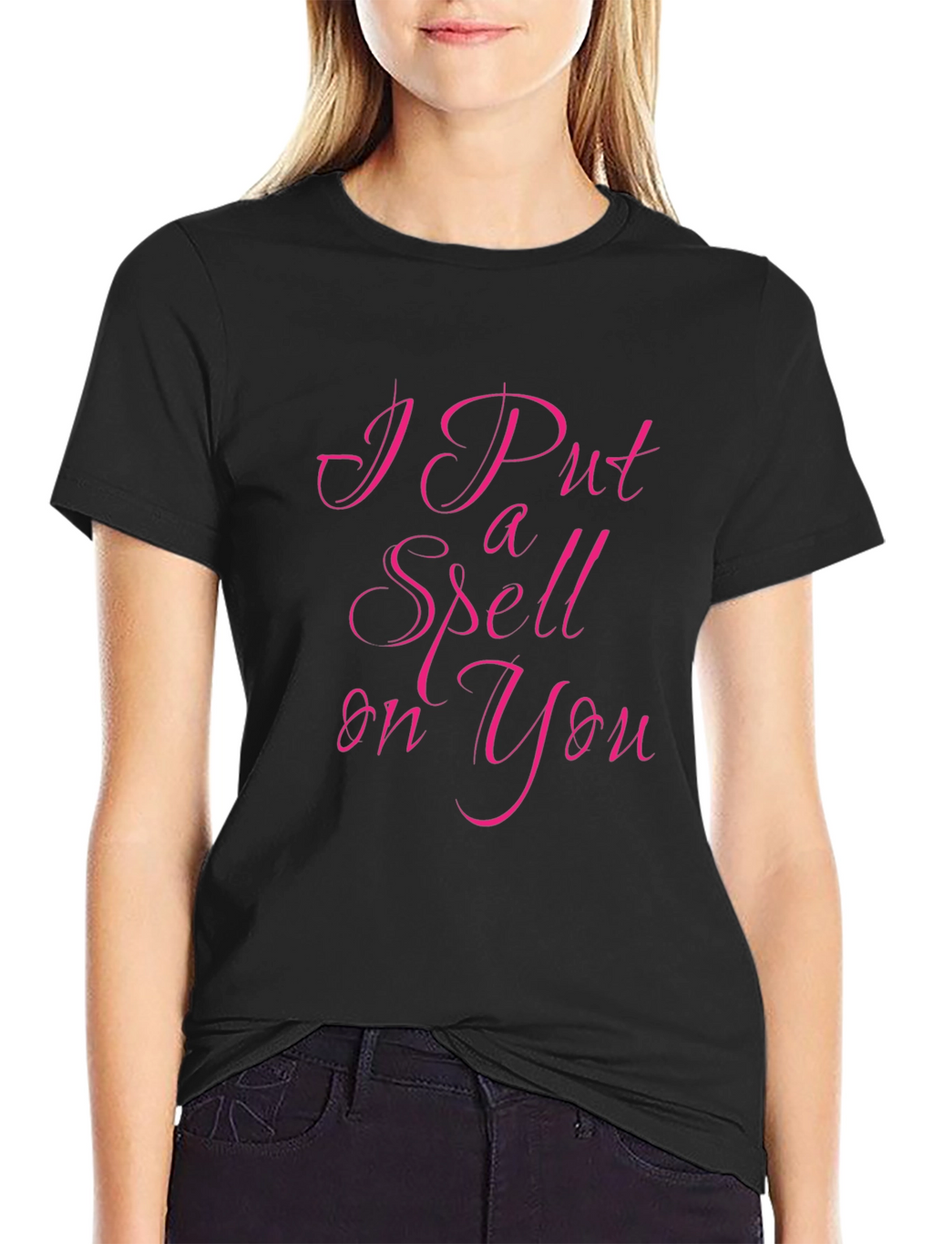 I Put a Spell on You Black T-Shirt