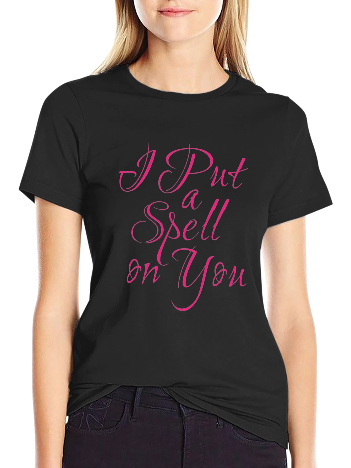 I Put a Spell on You Black T-Shirt