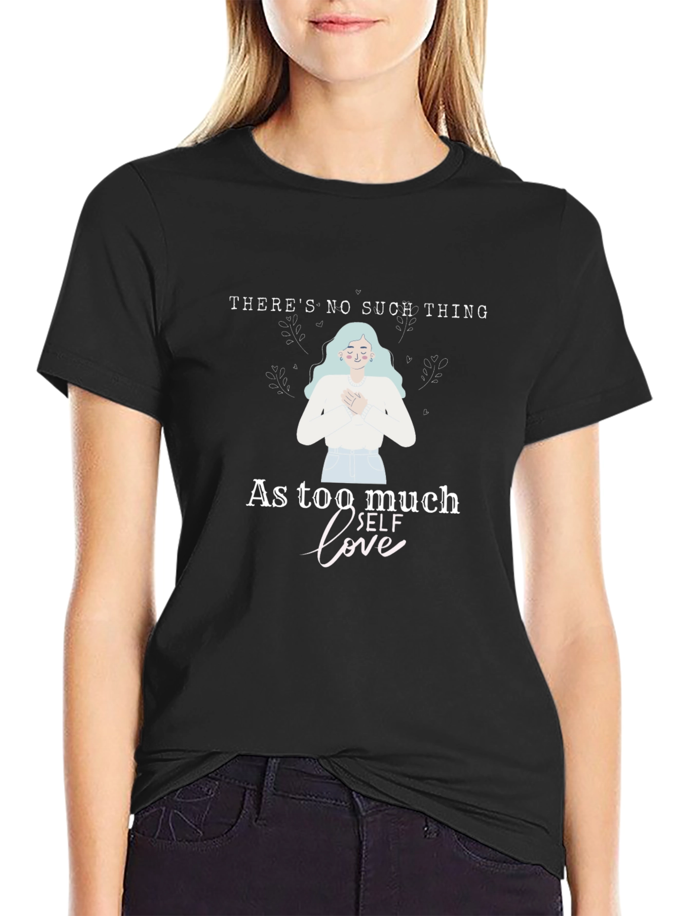 Self Love Graphic Tee - Black Unisex T-Shirt