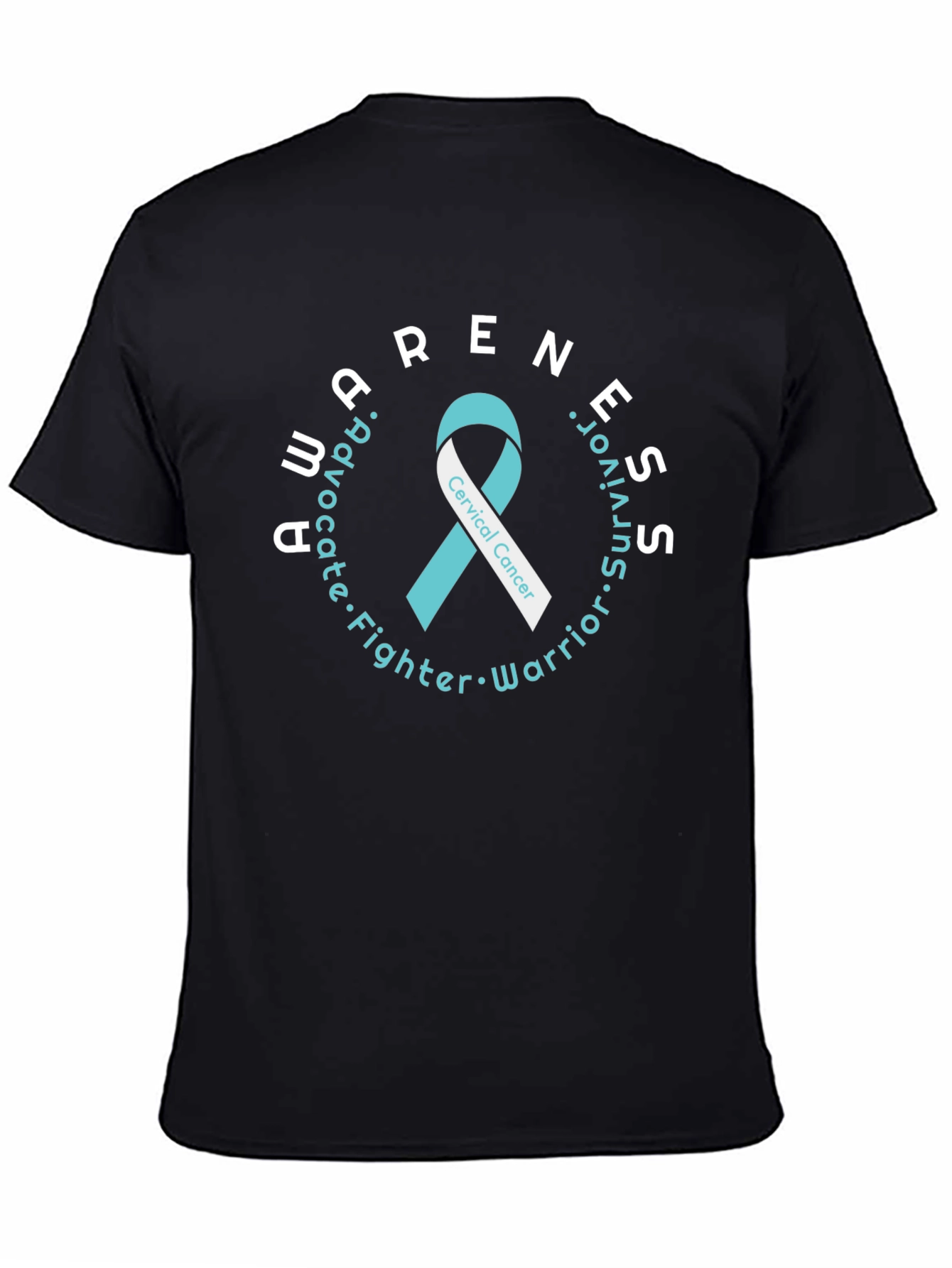 Cervical Cancer Awareness Ribbon T-Shirt