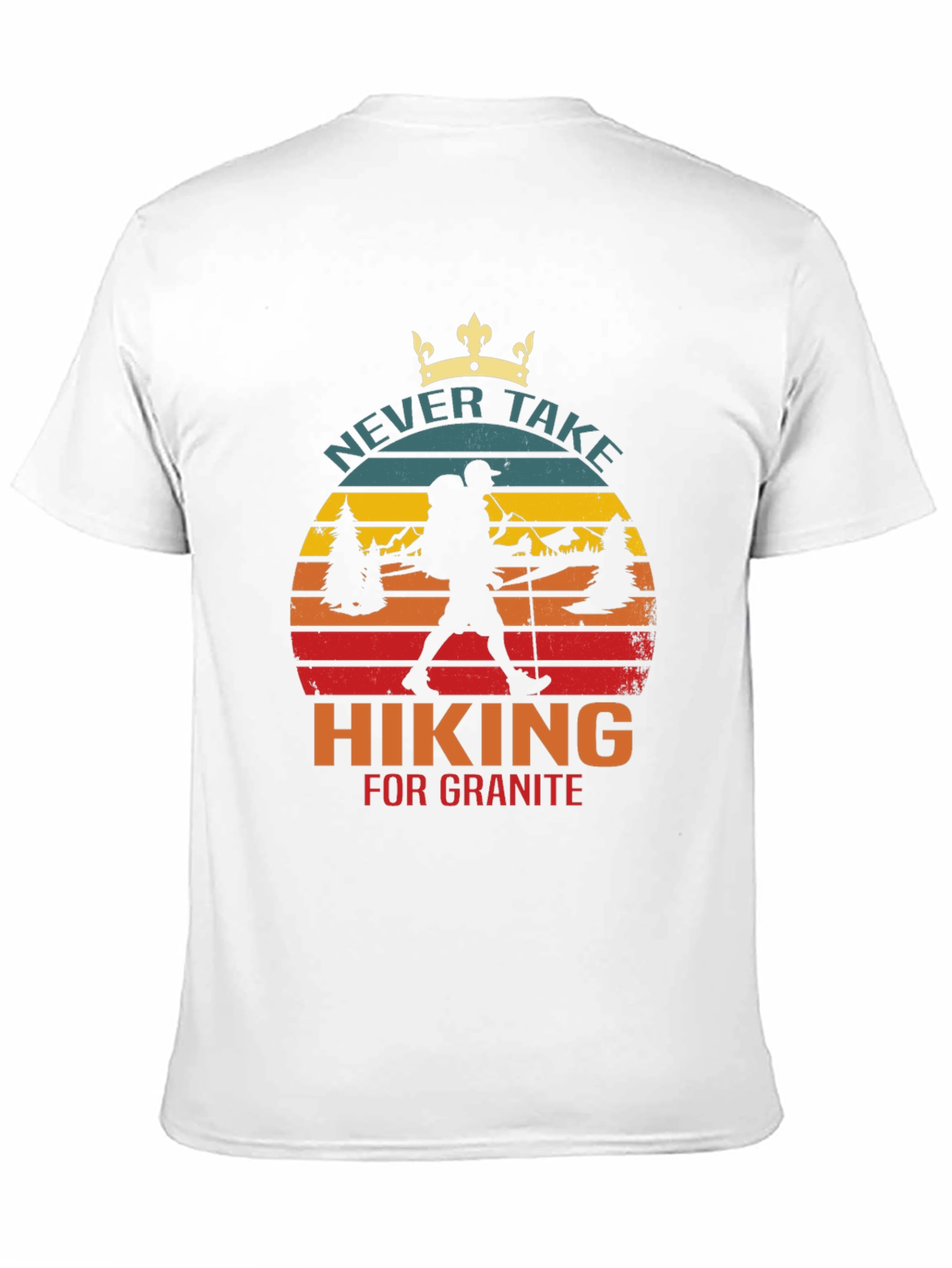 Hiking for Granite Graphic Tee