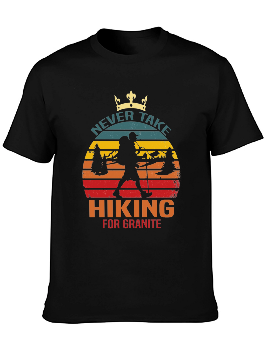 Hiking for Granite Graphic Tee