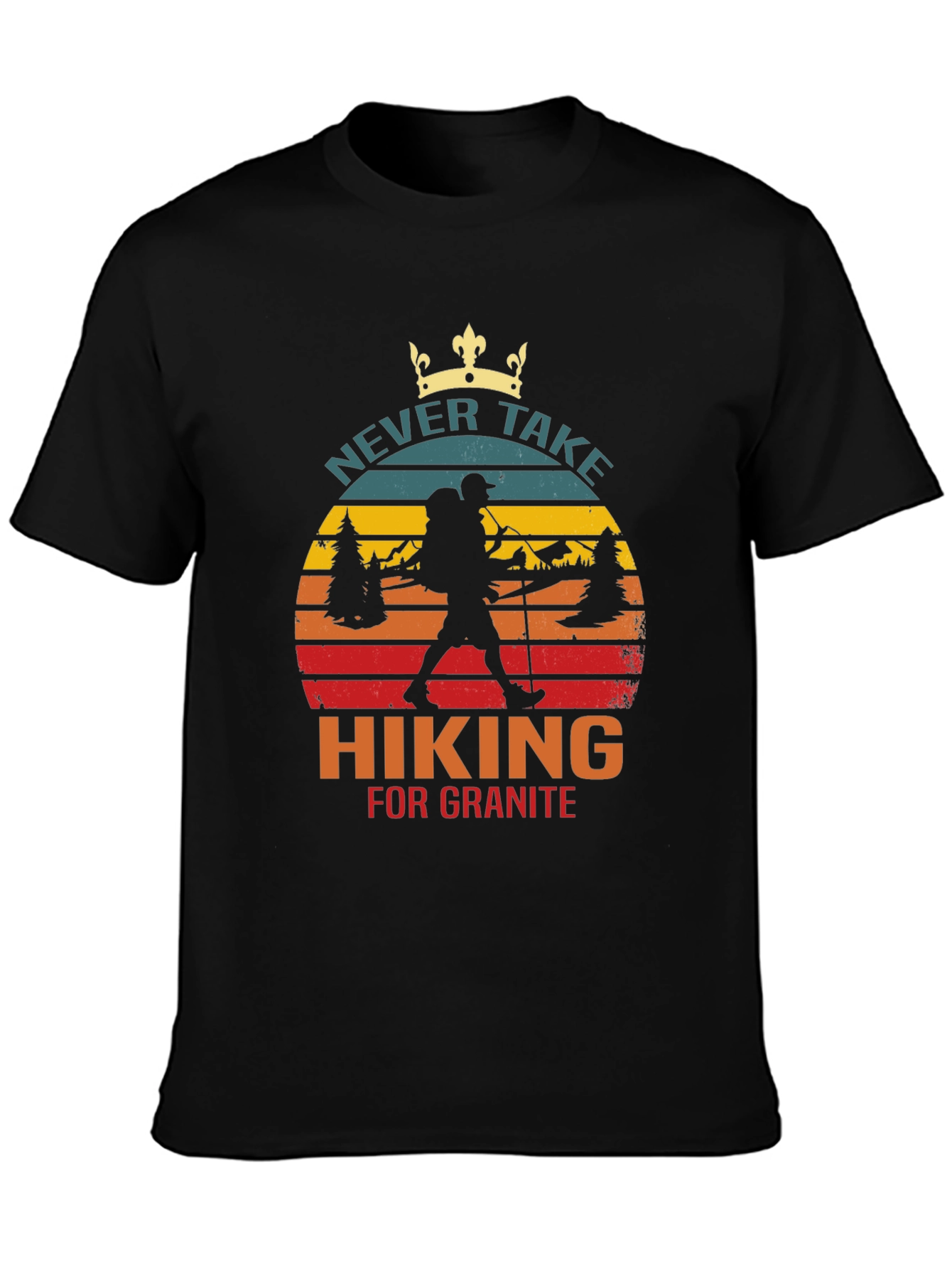 Hiking for Granite Graphic Tee