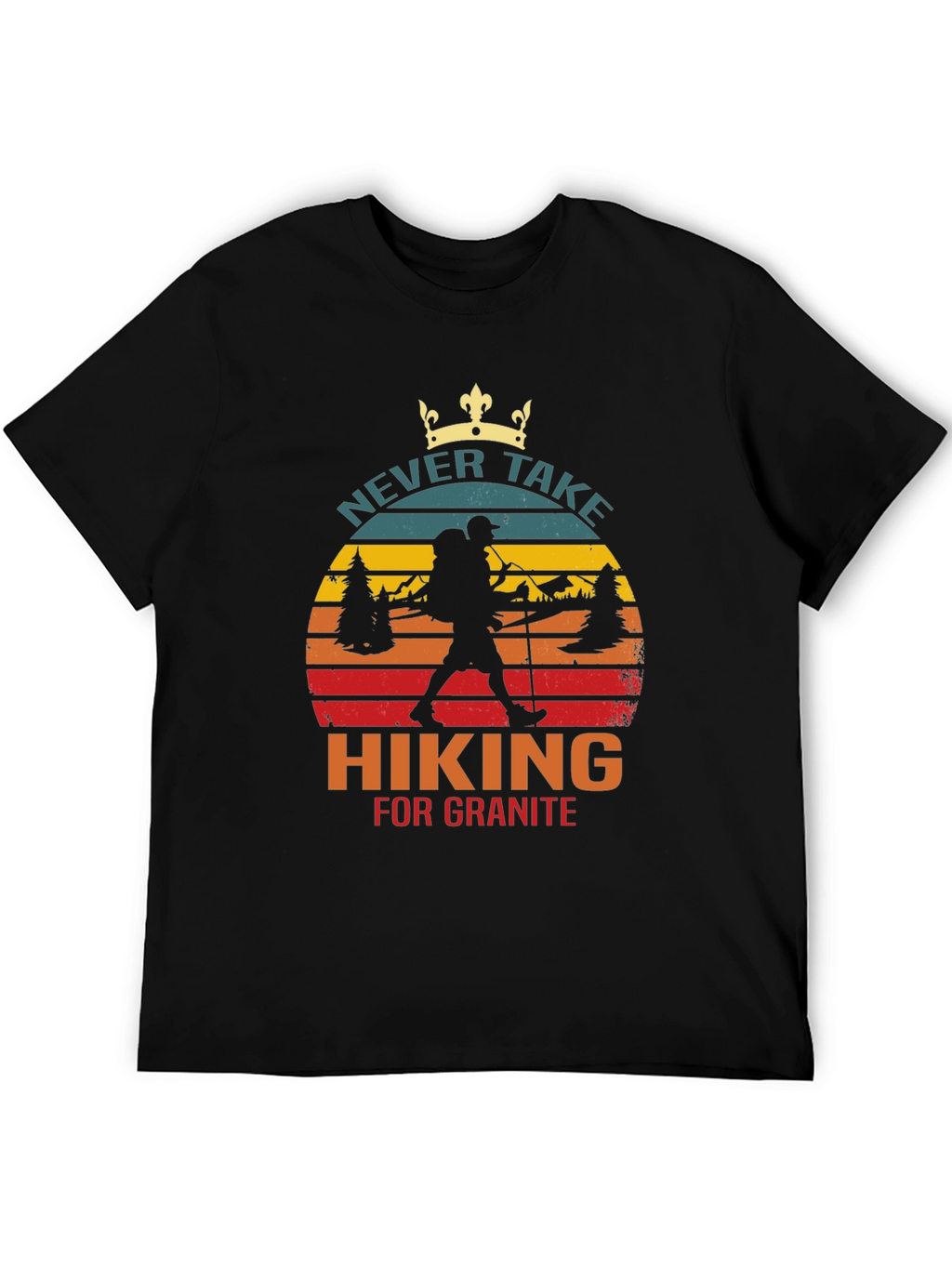 Hiking for Granite Graphic Tee