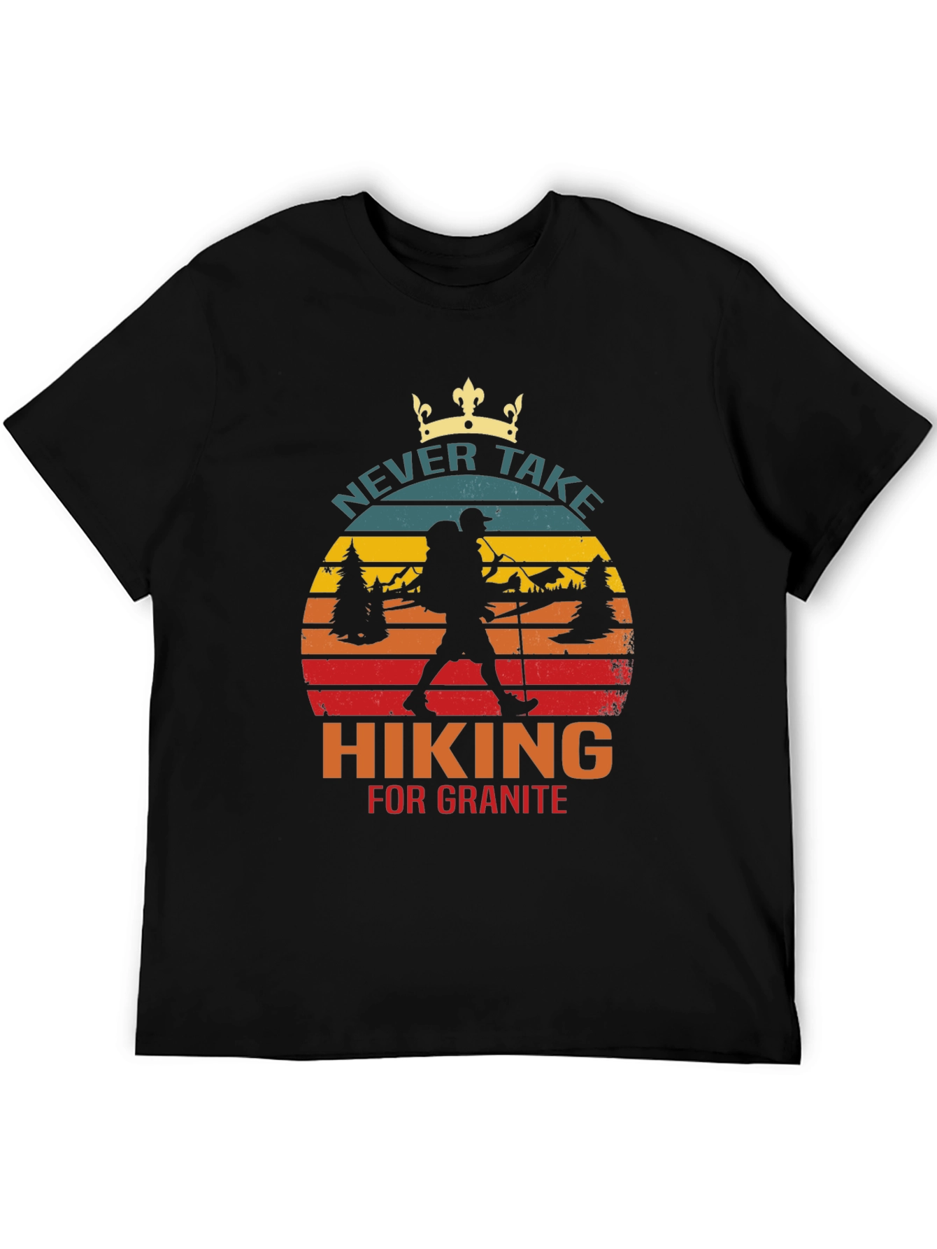 Hiking for Granite Graphic Tee