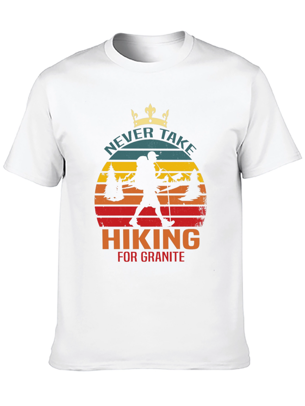 Hiking for Granite Graphic Tee