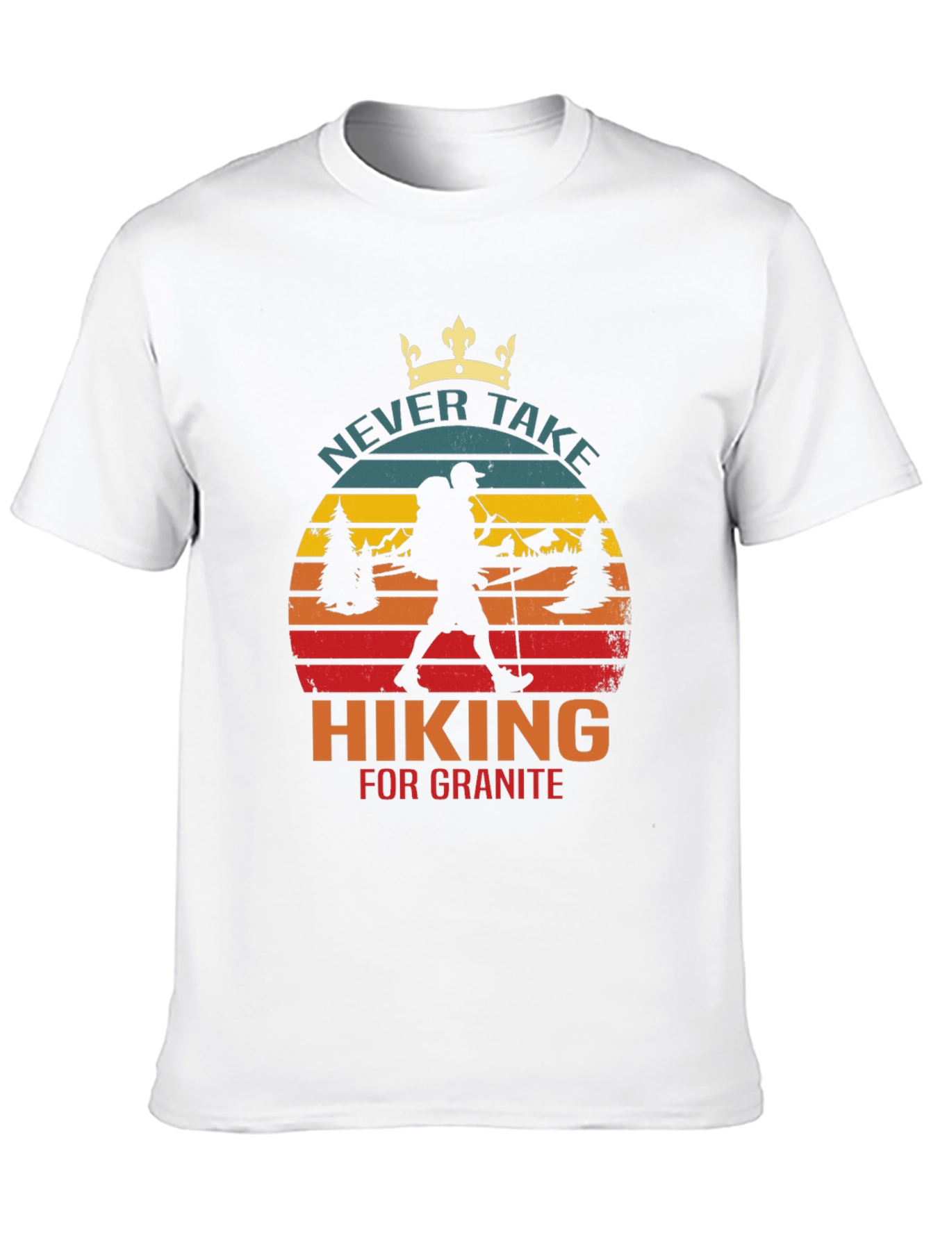 Hiking for Granite Graphic Tee