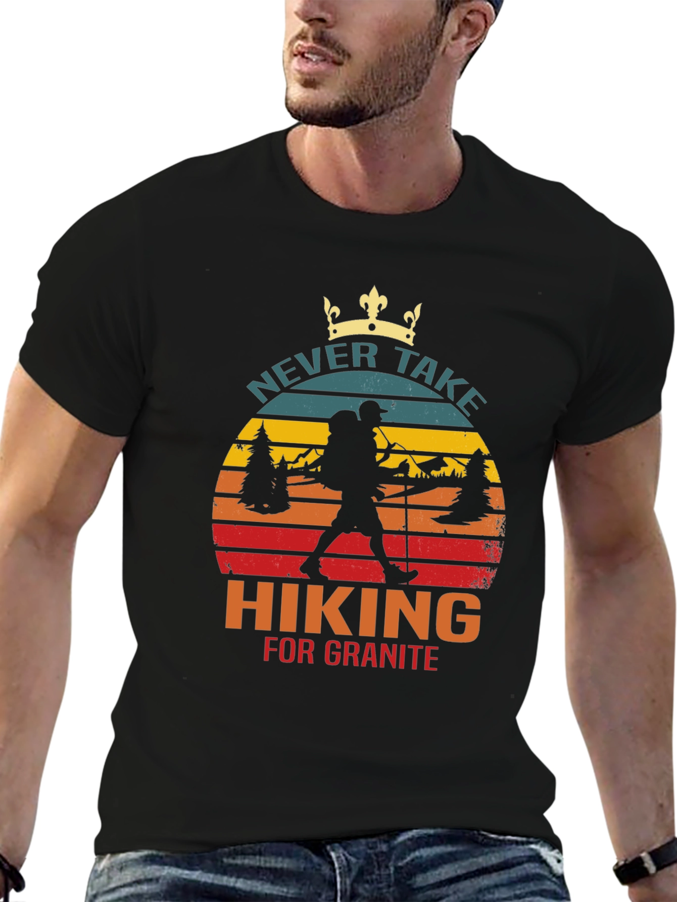 Hiking for Granite Graphic Tee
