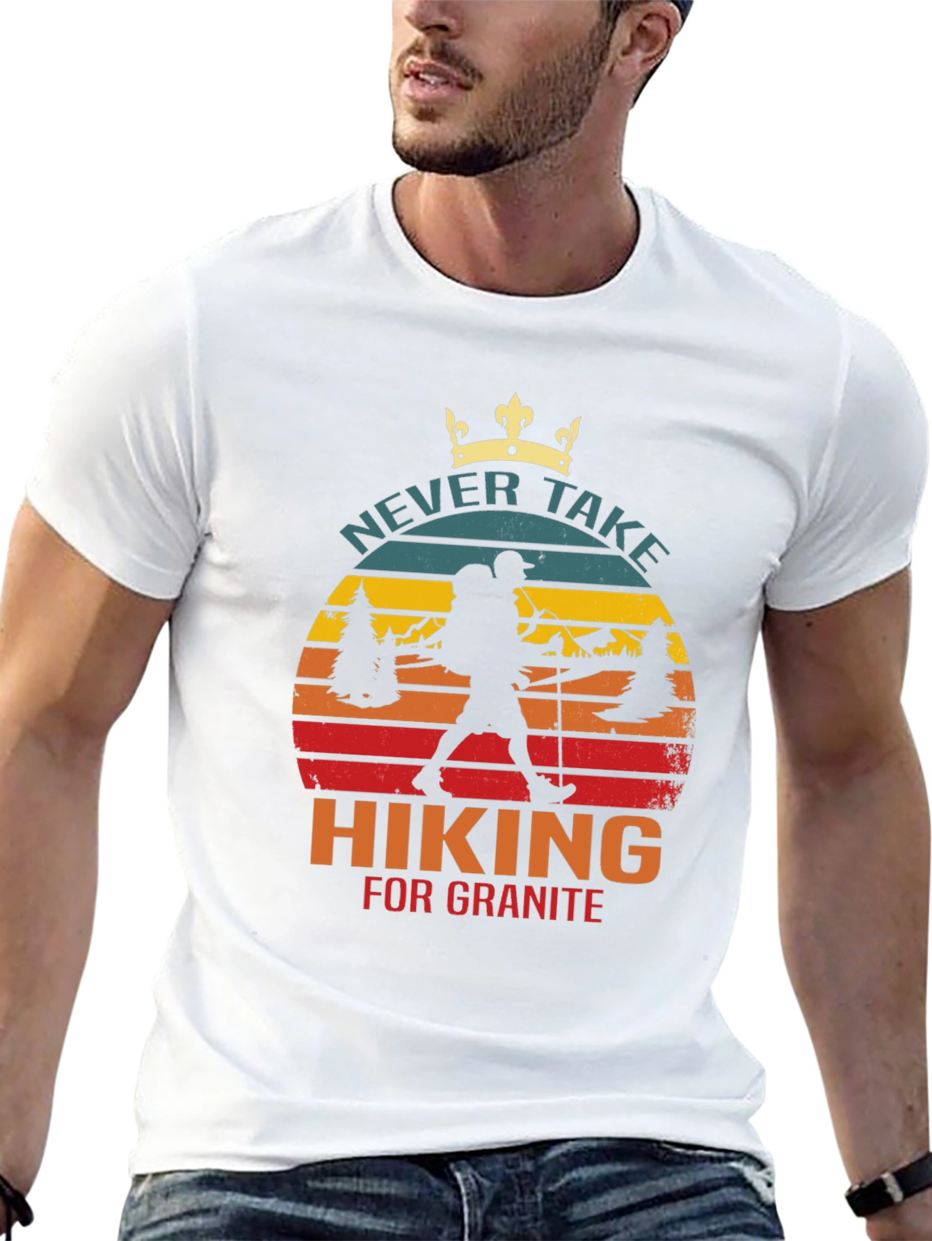 Hiking for Granite Graphic Tee