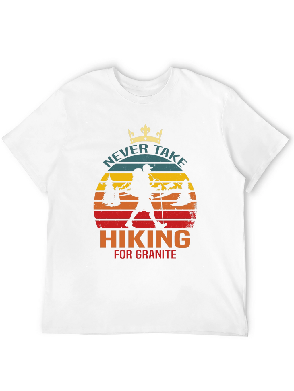Hiking for Granite Graphic Tee