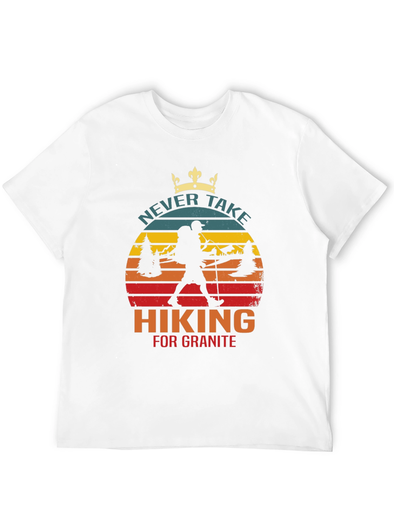 Hiking for Granite Graphic Tee