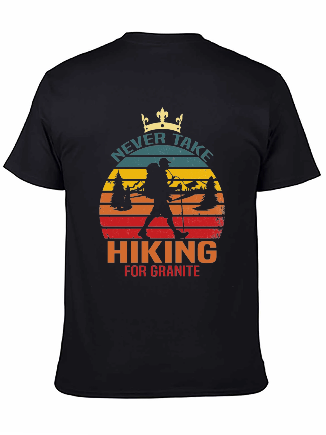 Hiking for Granite Graphic Tee