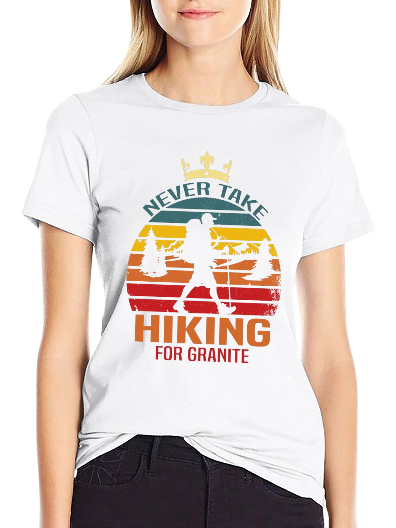 Hiking for Granite Graphic Tee