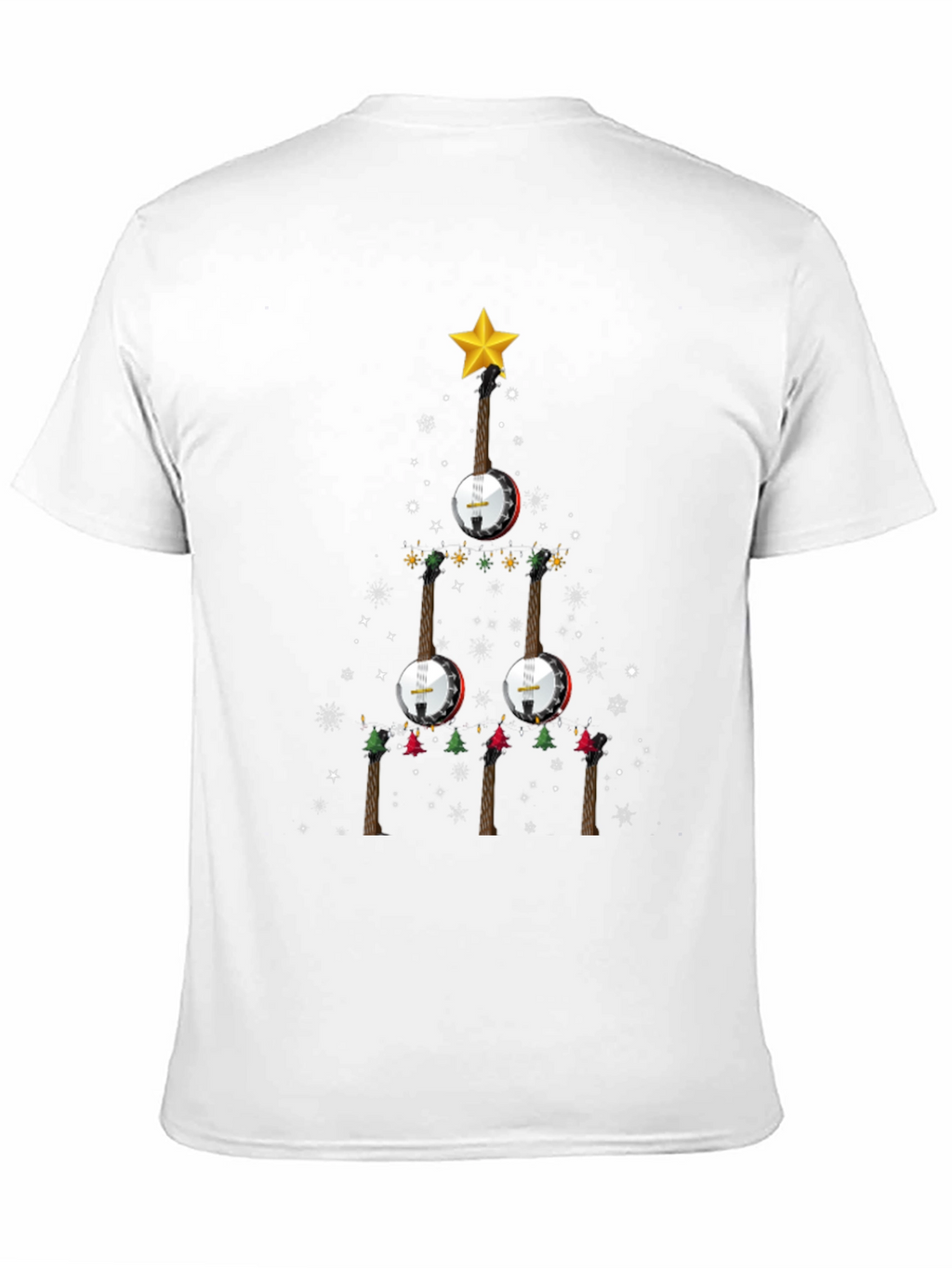 Banjo Christmas Tree Graphic Tee