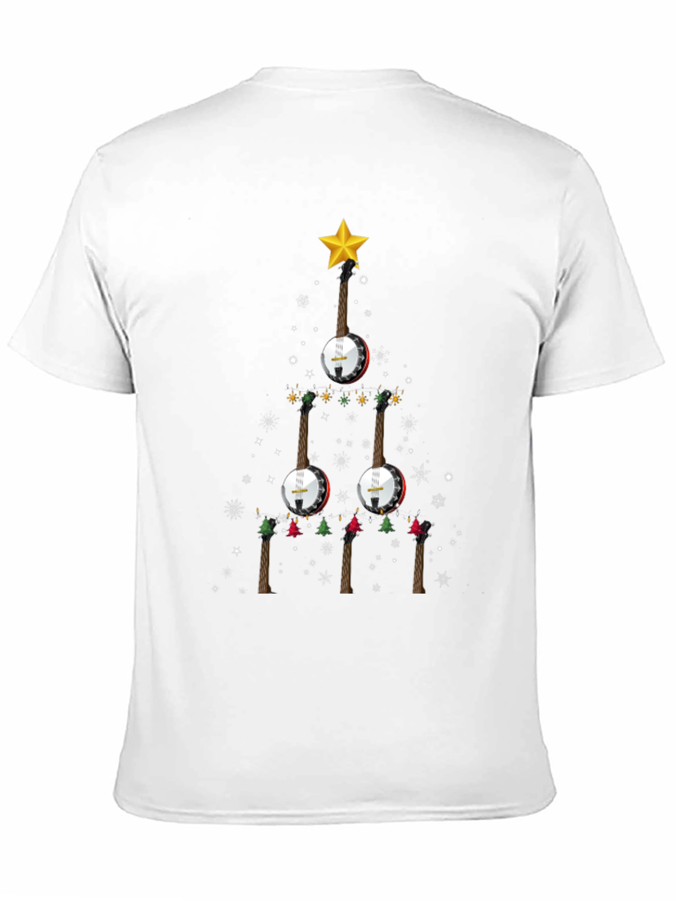Banjo Christmas Tree Graphic Tee