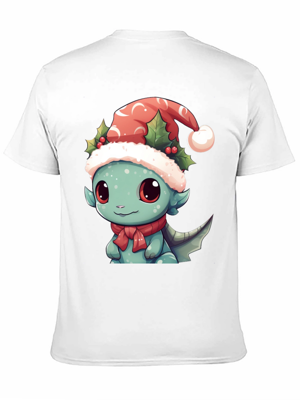 Christmas Dragon T-Shirt - Festive Holiday Apparel