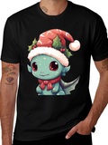 Christmas Dragon T-Shirt - Festive Holiday Apparel