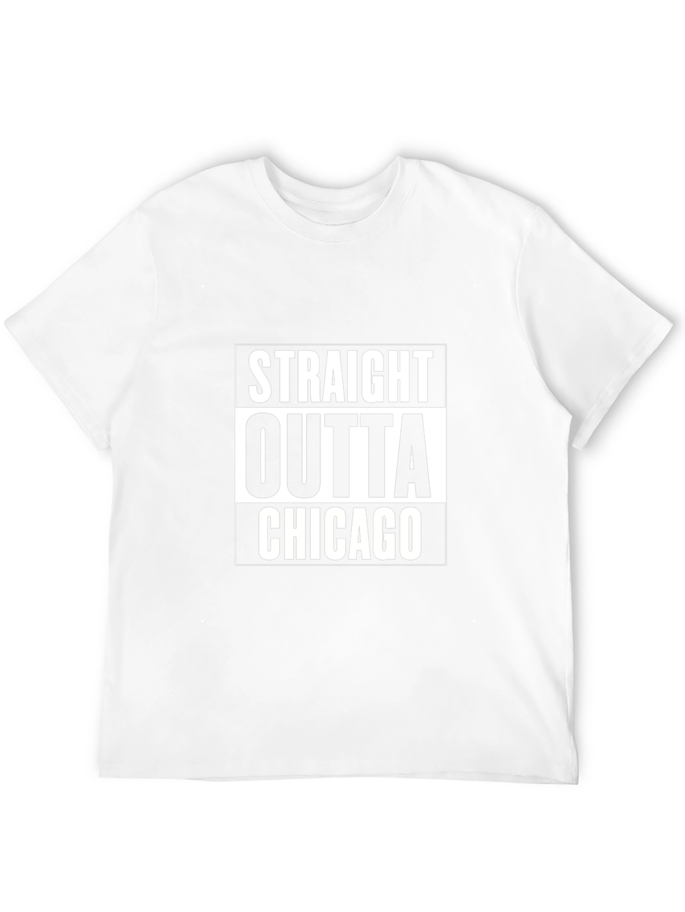 Straight Outta Chicago Graphic T-Shirt