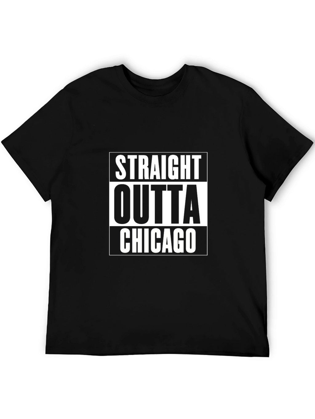 Straight Outta Chicago Graphic T-Shirt