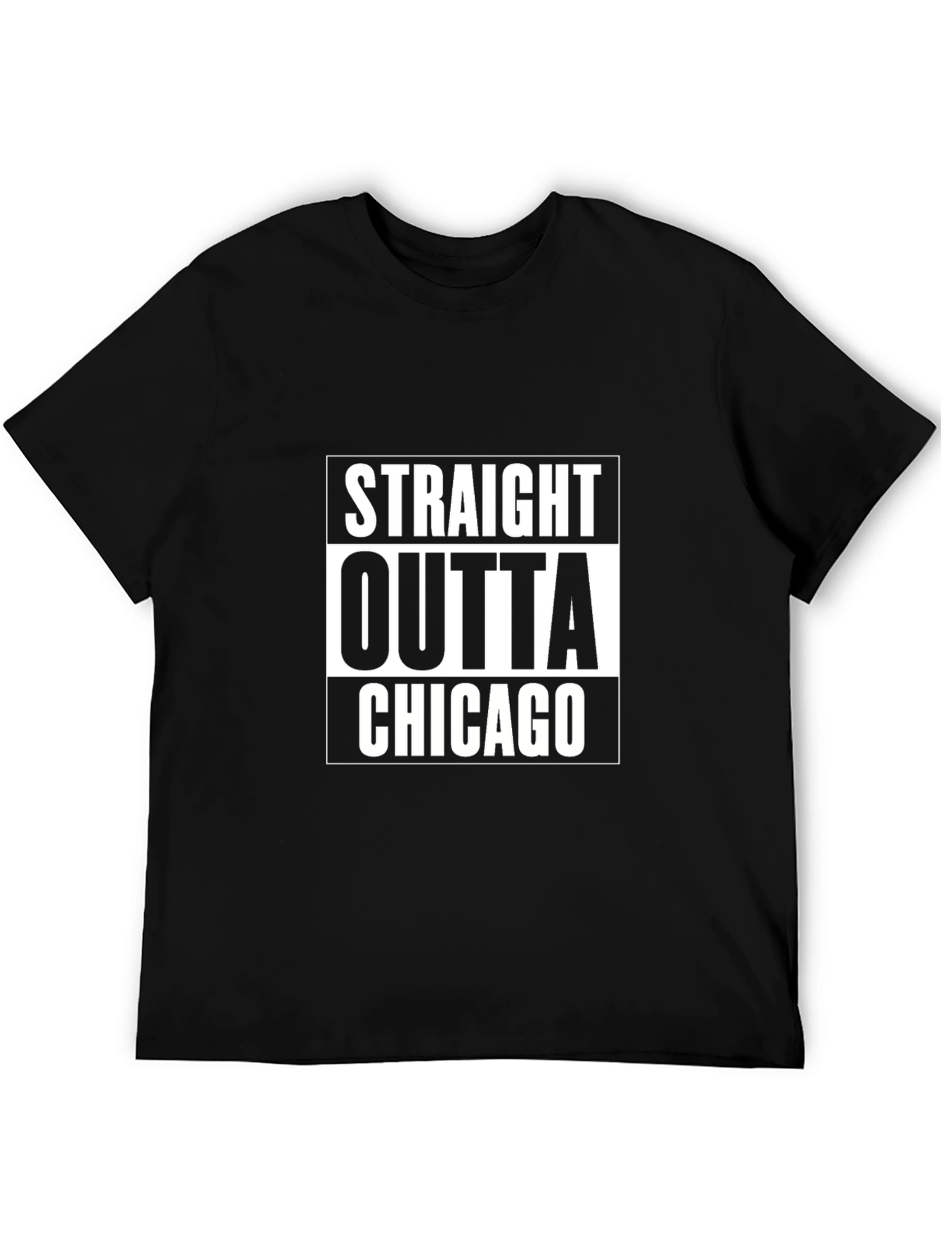 Straight Outta Chicago Graphic T-Shirt