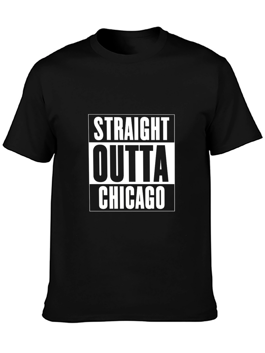 Straight Outta Chicago Graphic T-Shirt