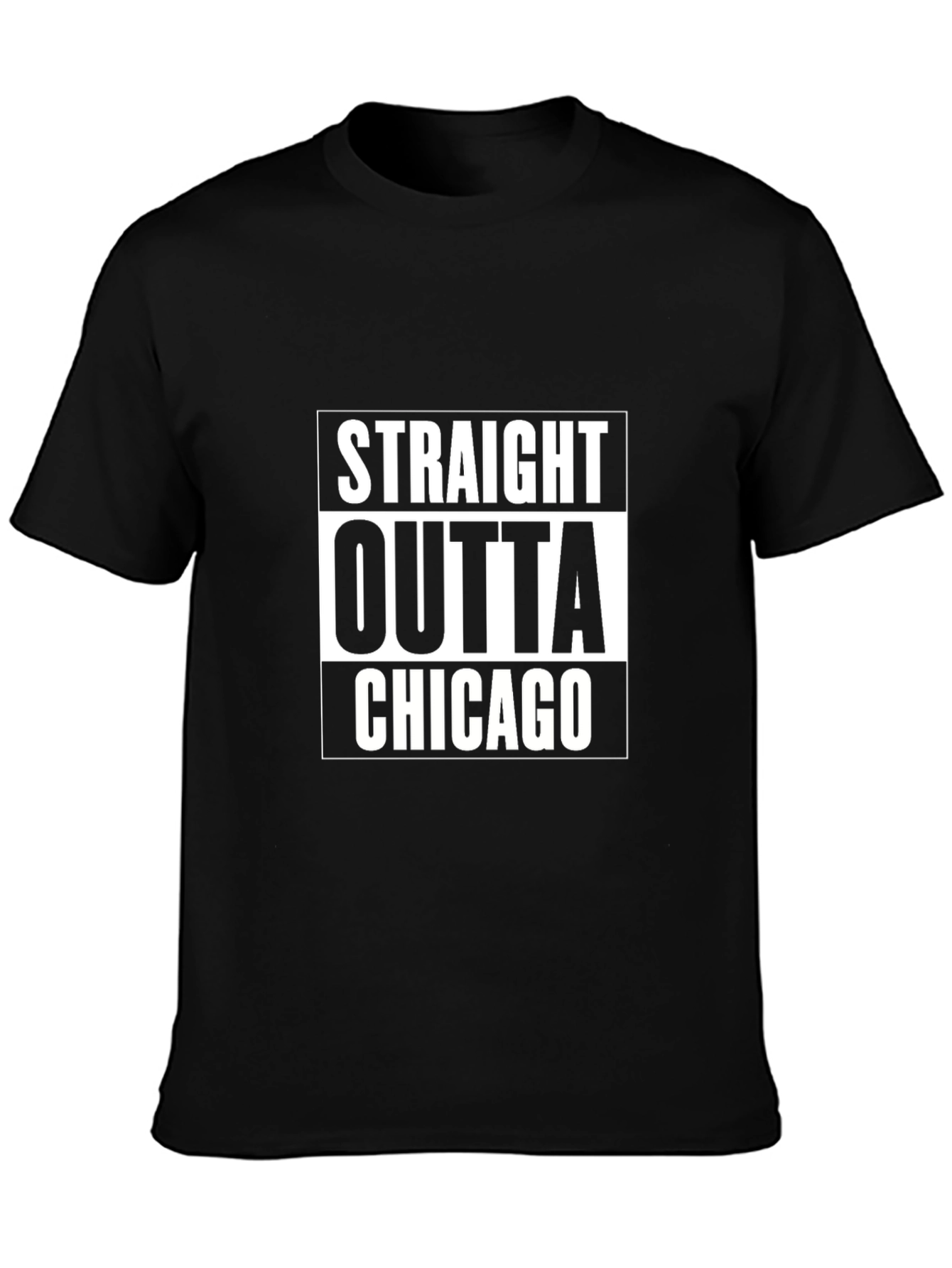 Straight Outta Chicago Graphic T-Shirt