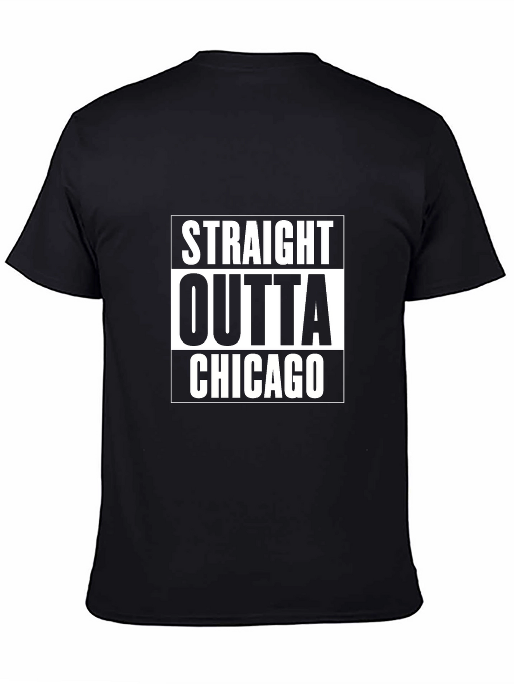 Straight Outta Chicago Graphic T-Shirt