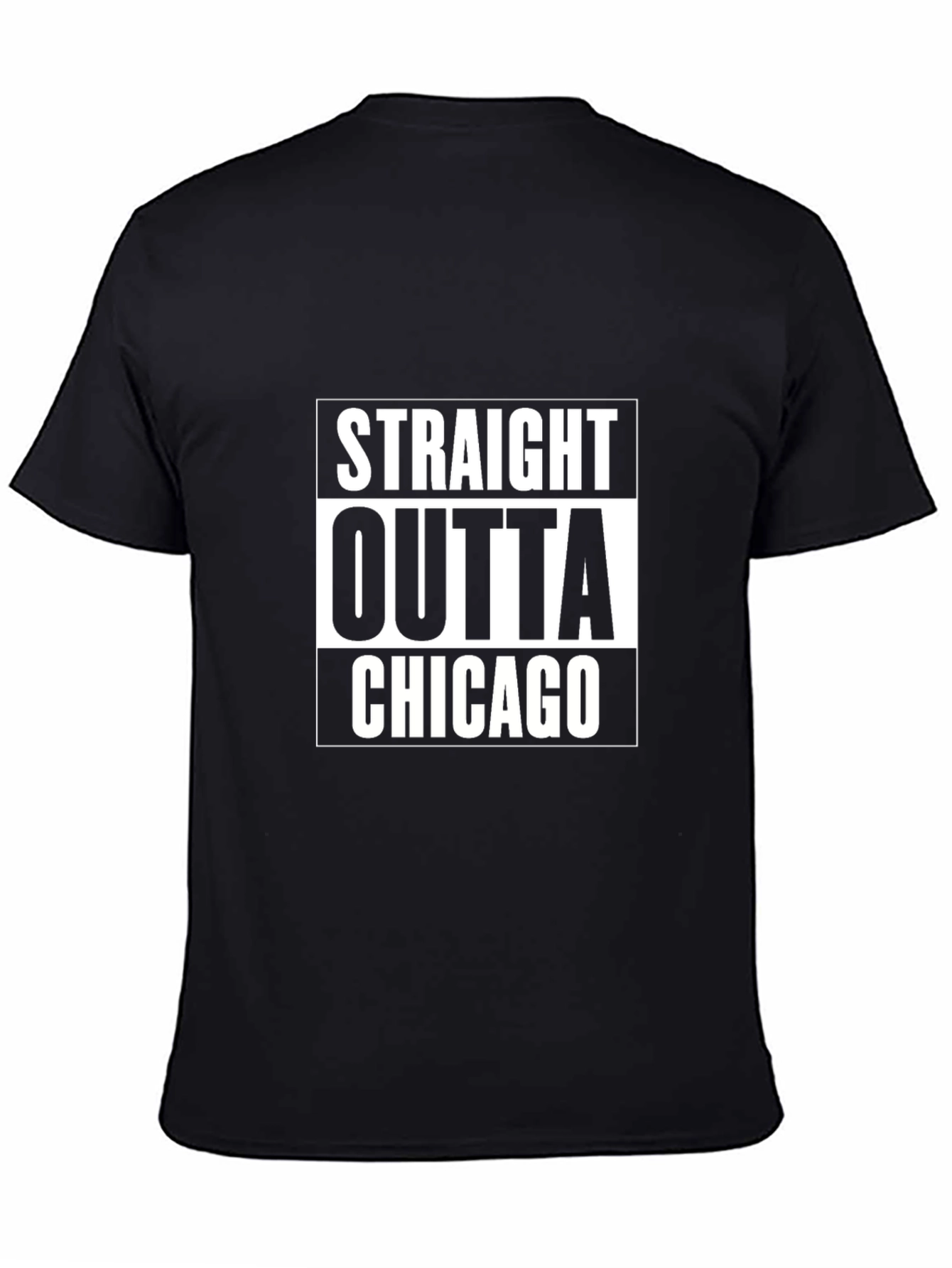 Straight Outta Chicago Graphic T-Shirt