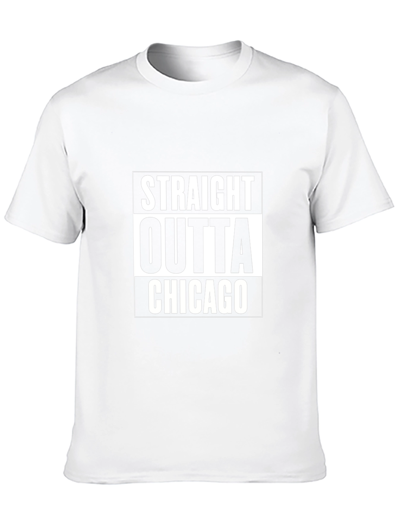 Straight Outta Chicago Graphic T-Shirt