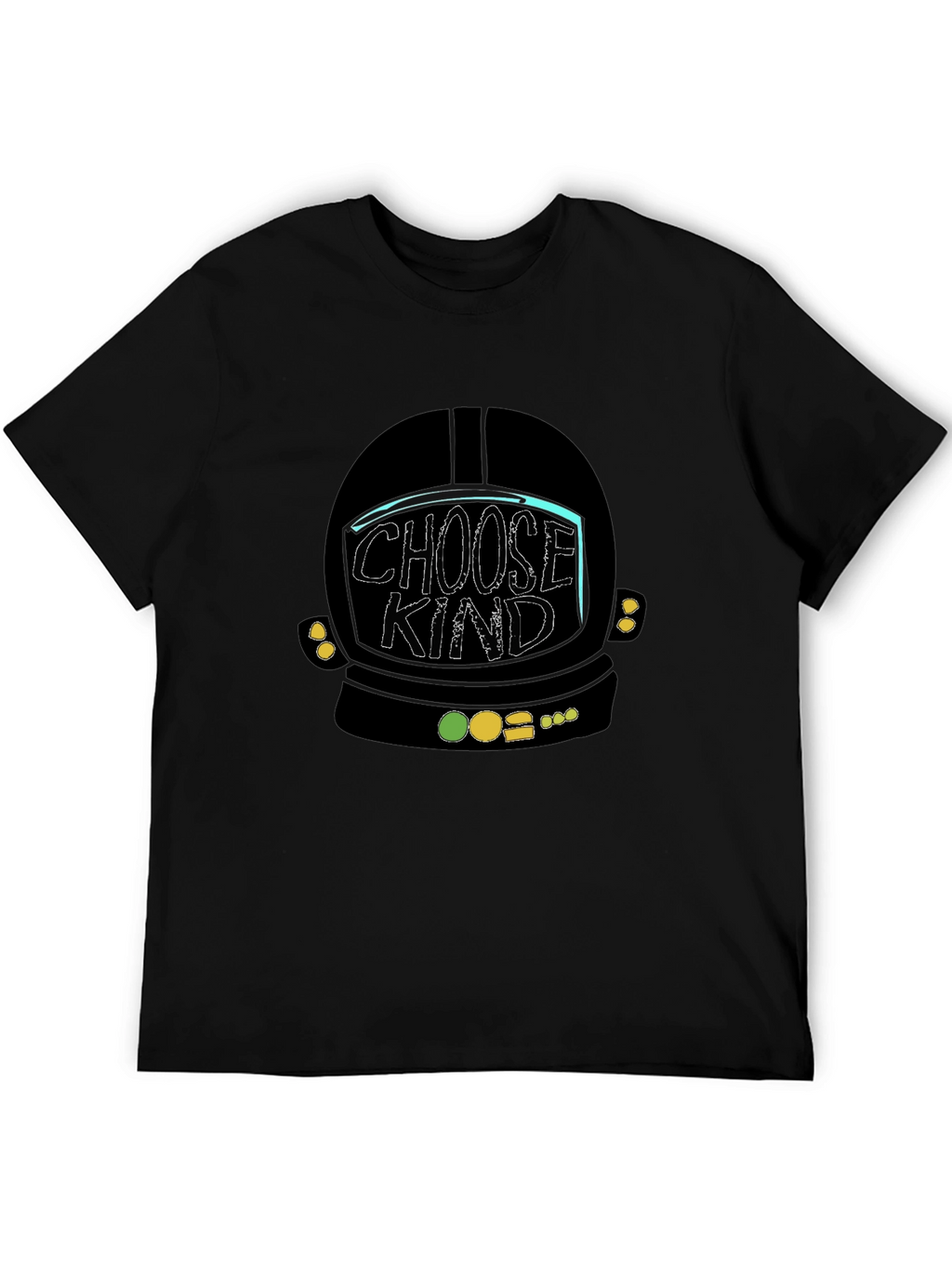 Choose Kind Astronaut Helmet Graphic T-Shirt