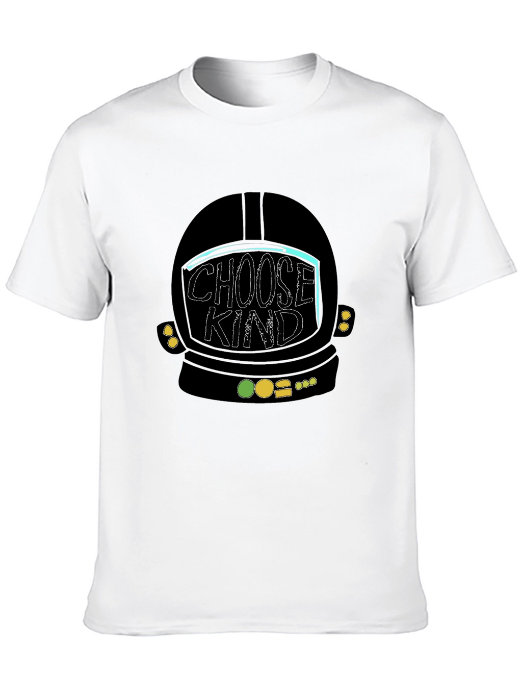 Choose Kind Astronaut Helmet Graphic T-Shirt