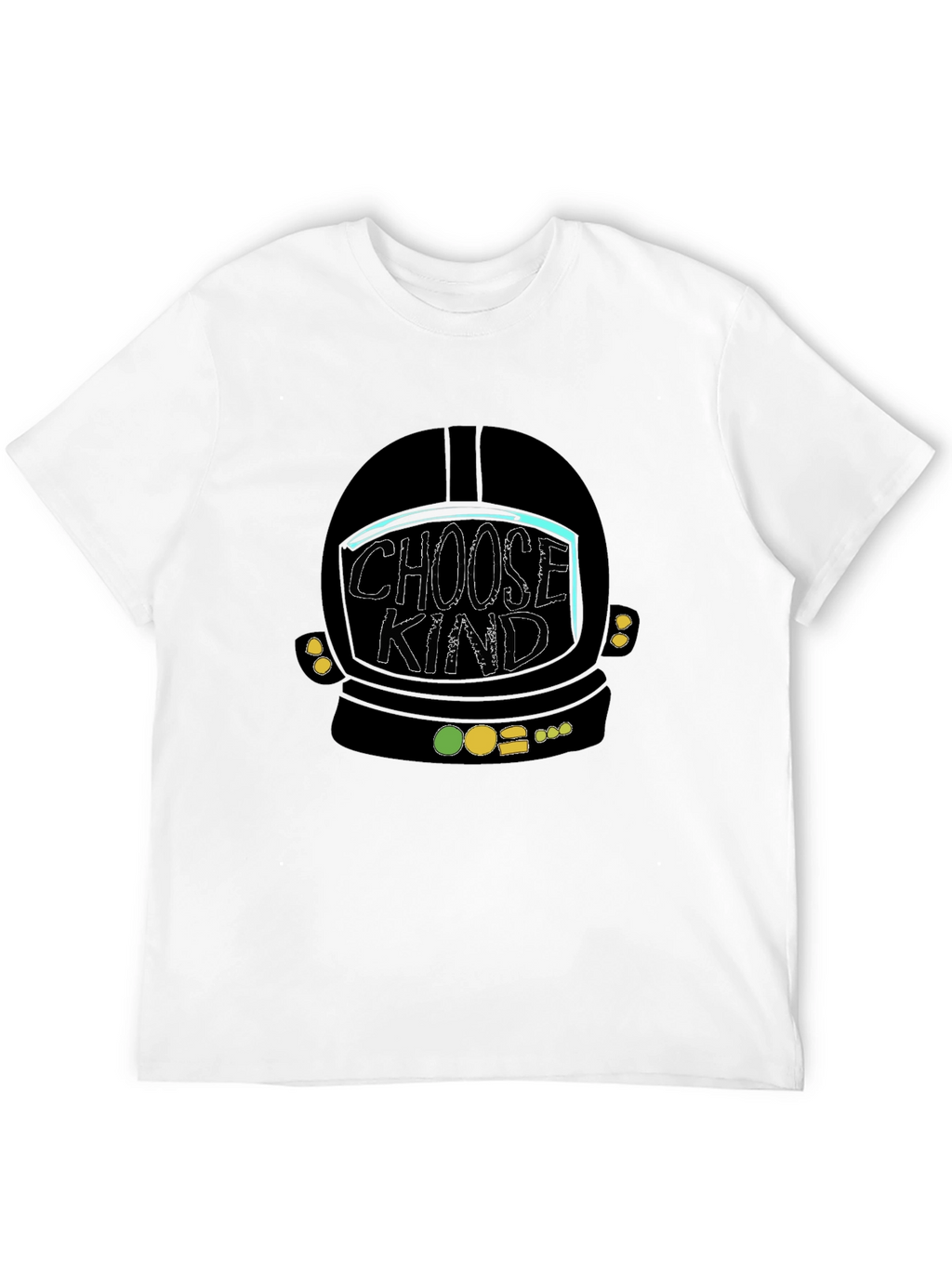 Choose Kind Astronaut Helmet Graphic T-Shirt