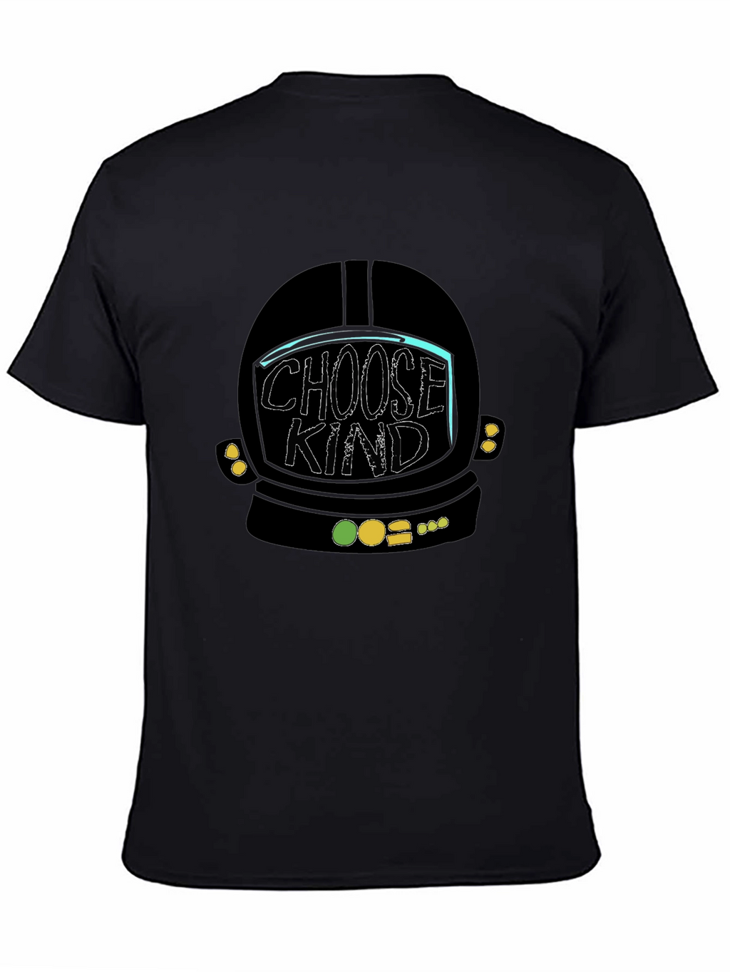 Choose Kind Astronaut Helmet Graphic T-Shirt