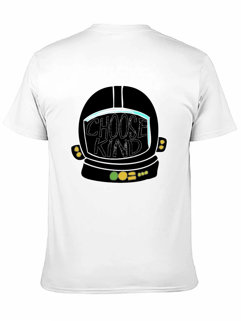 Choose Kind Astronaut Helmet Graphic T-Shirt