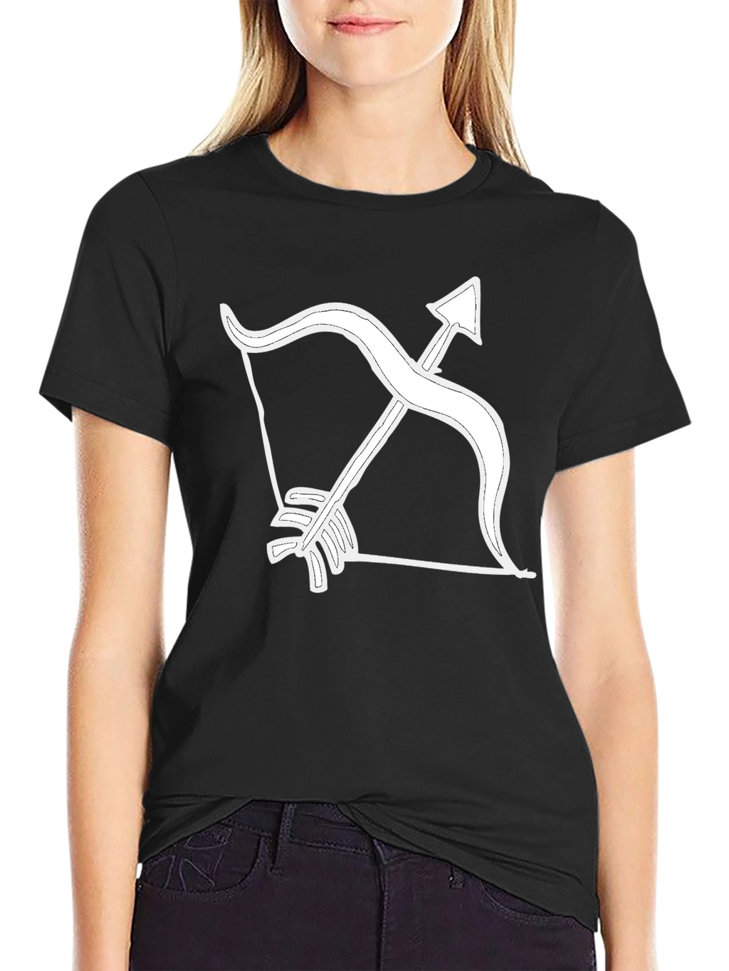 Archer Graphic Tee - Black