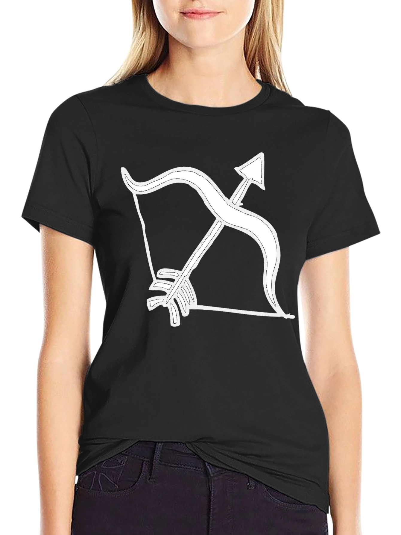 Archer Graphic Tee - Black